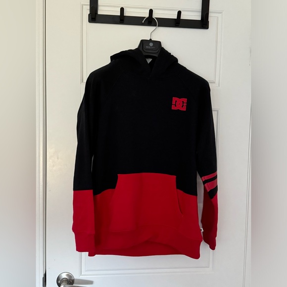 DC Black Logo Full Sleeves Hoodie in Small - Picture 9 of 11